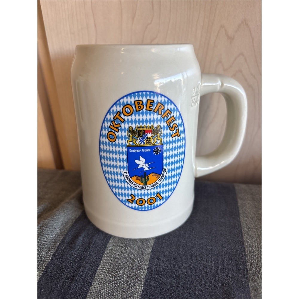 3rd German Air Force Training Squadron Oktoberfest 2001 Beer Stein Goodyear AZ